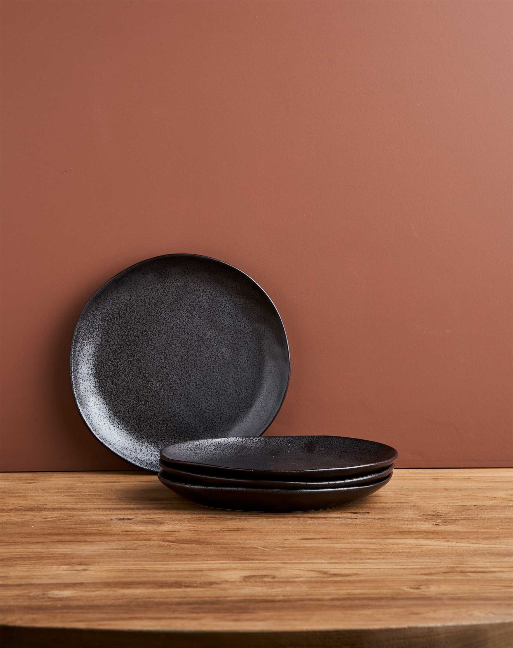 12pc Earth Dinner Set / Black - Image 6