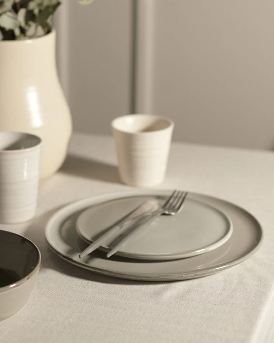 Canvas Dinner Plate / Saltbush - Image 3