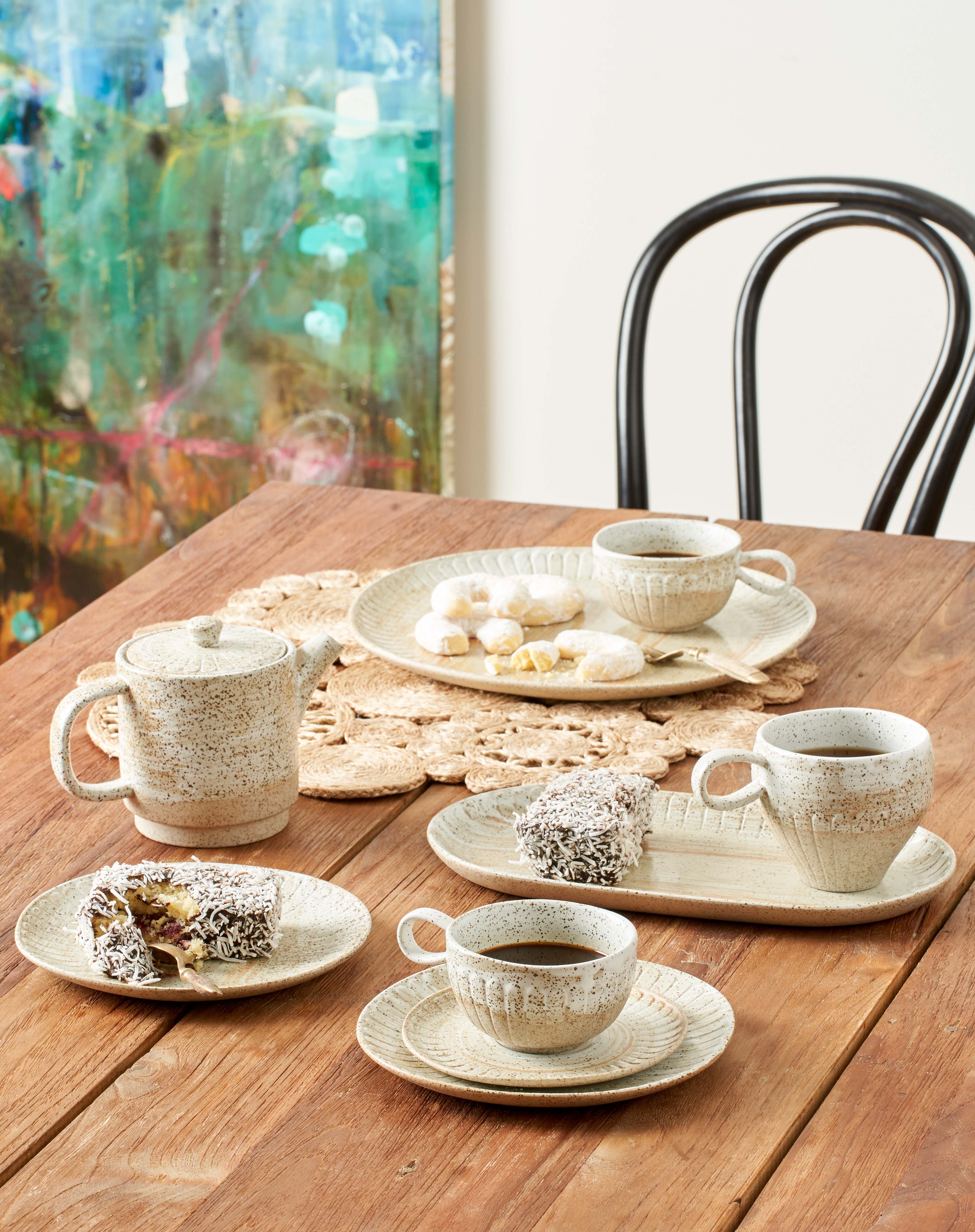 Ceylon Cup & Saucer / White - Image 3