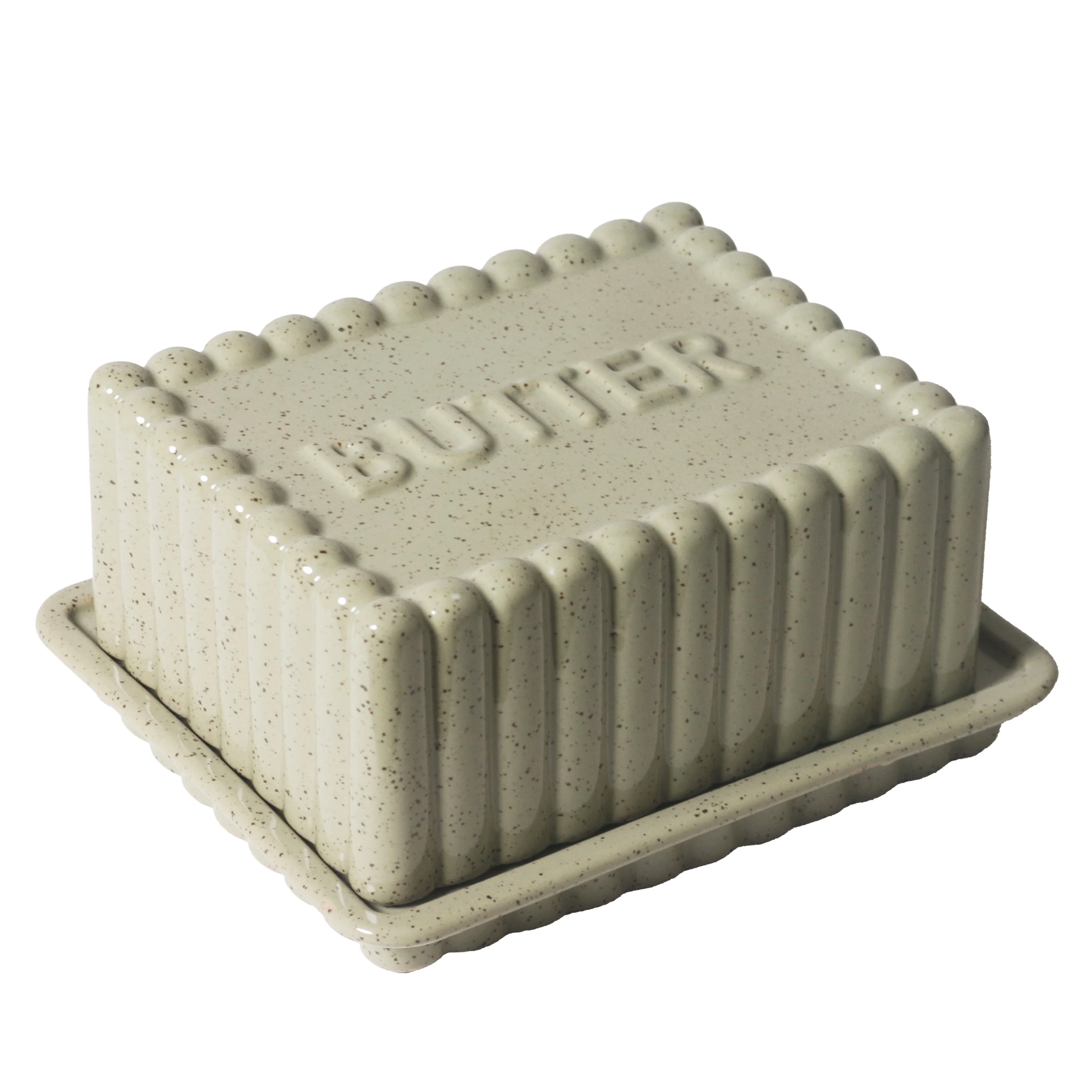 Large Butter Dish in Peppercorn / Kitchen Life - Image 3