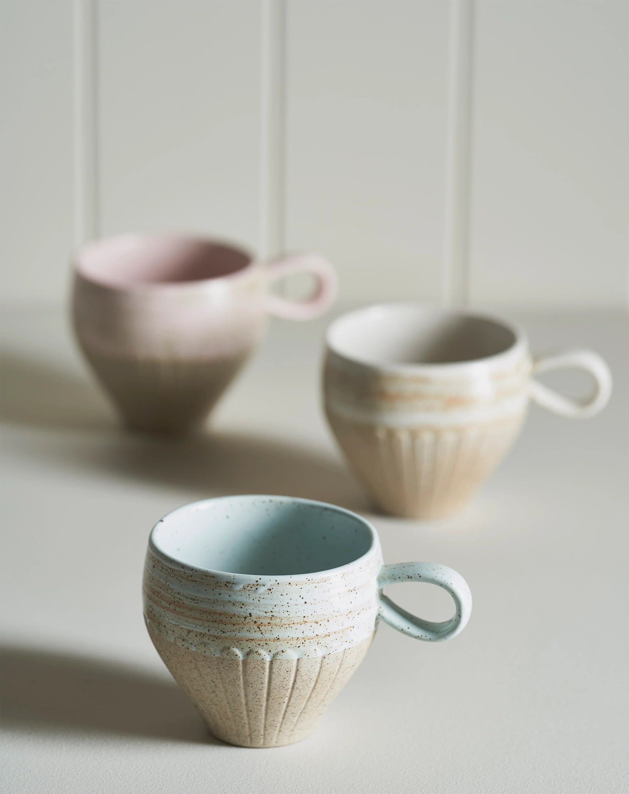 Set of 2 Ceylon Mugs / White - Image 5